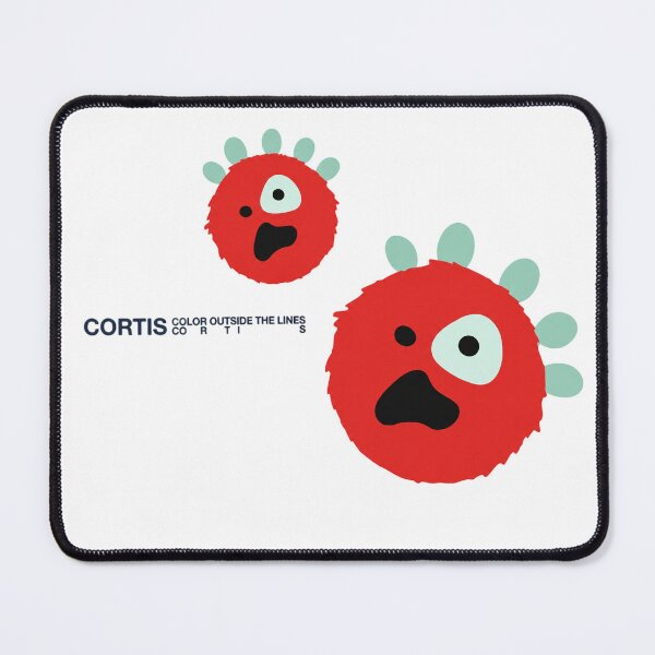 Item preview, CORTIS - Fiery Red Furballs (Color Outside the Lines) designed and sold by moamaxshop.