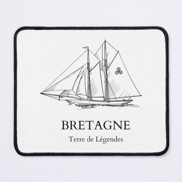 Item preview, Brittany Breton - Bretonne Breizh Boats Finistre Morbihan Region designed and sold by risti-anGarrard.