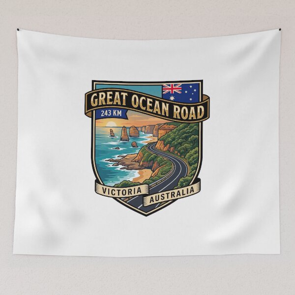 Item preview, Great Ocean Road Victoria Australia designed and sold by enzoade.