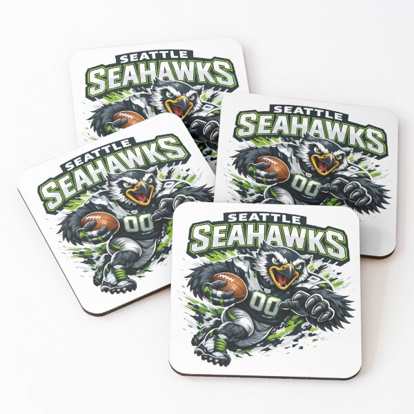 Item preview, Seattle Seahawks Eagle Football Mascot designed and sold by SamuelRow44384.