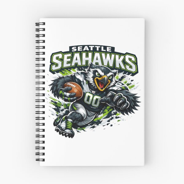 Item preview, Seattle Seahawks Eagle Football Mascot designed and sold by SamuelRow44384.