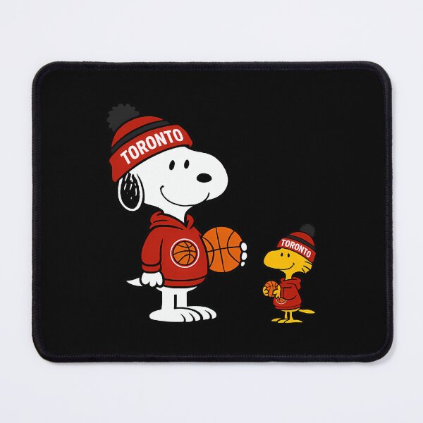 Item preview, Toronto Raptors Snoopy And Woodstock Basketball designed and sold by Nahkolahmom.