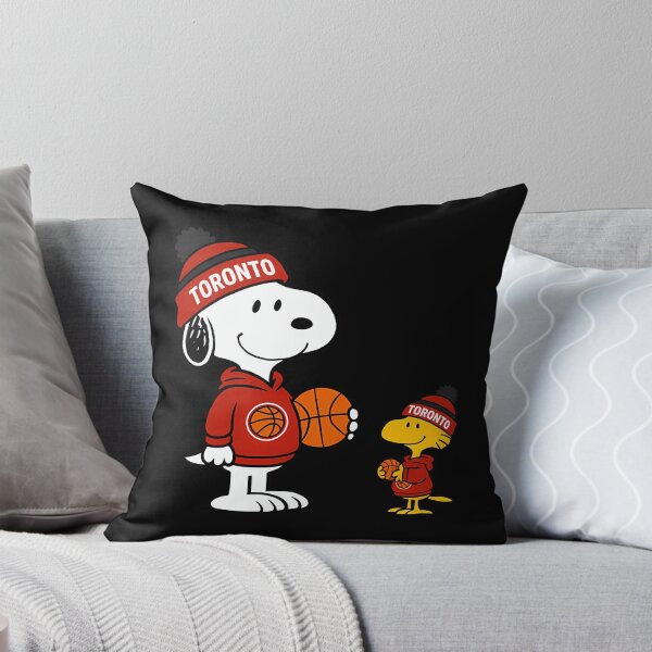 Item preview, Toronto Raptors Snoopy And Woodstock Basketball designed and sold by Nahkolahmom.