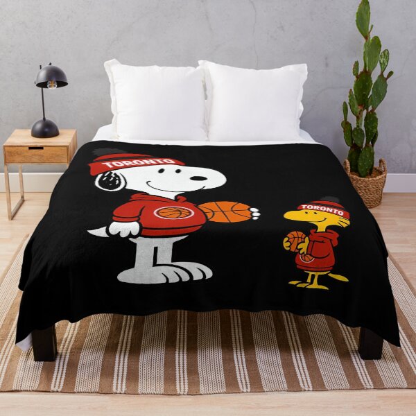 Item preview, Toronto Raptors Snoopy And Woodstock Basketball designed and sold by Nahkolahmom.