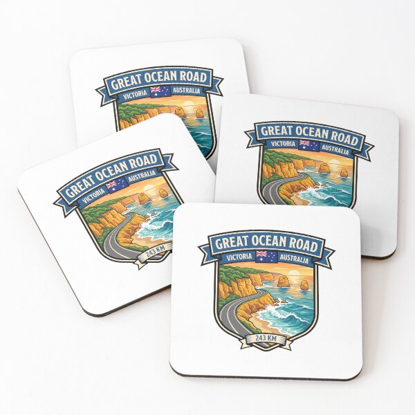 Item preview, Great Ocean Road Coastal Drive designed and sold by enzoade.
