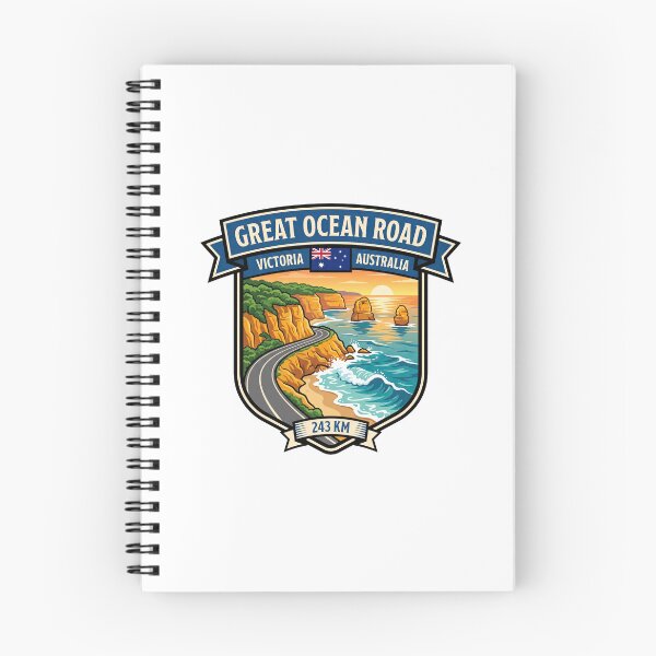 Item preview, Great Ocean Road Coastal Drive designed and sold by enzoade.