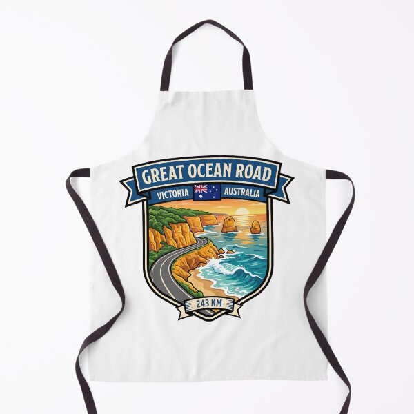 Item preview, Great Ocean Road Coastal Drive designed and sold by enzoade.
