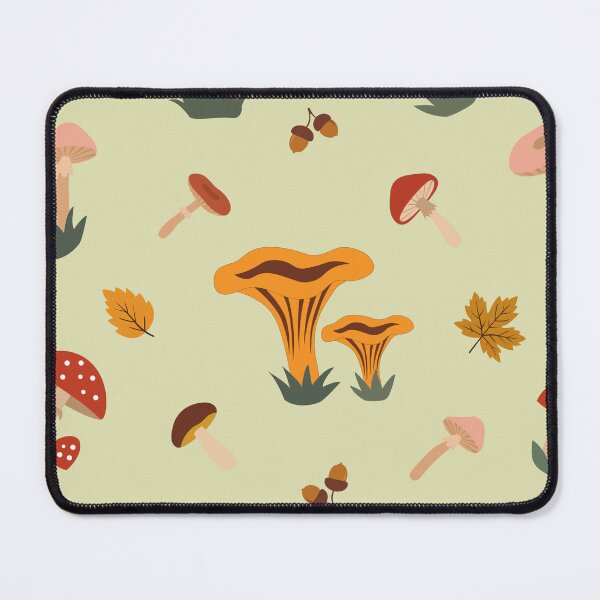 Item preview, Autumn Mushroom and Forest Acorn Seamless Pattern designed and sold by ElenMart.
