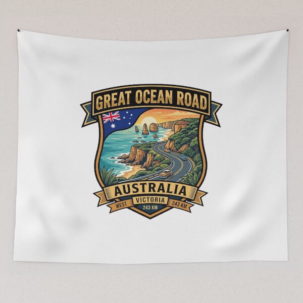 Item preview, Great Ocean Road Australia Scenic Route designed and sold by enzoade.