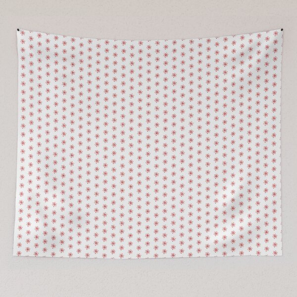 Item preview, Minimalist Red Atom Shape Science Symbol designed and sold by pattern-archive.