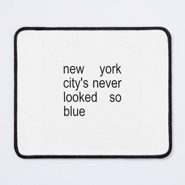 Item preview, New York Citys Never Looked So Blue designed and sold by Alesh-aLaboy.