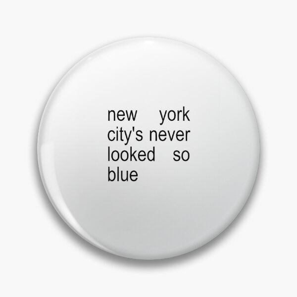 Item preview, New York Citys Never Looked So Blue designed and sold by Alesh-aLaboy.
