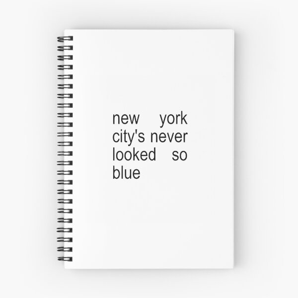 Item preview, New York Citys Never Looked So Blue designed and sold by Alesh-aLaboy.