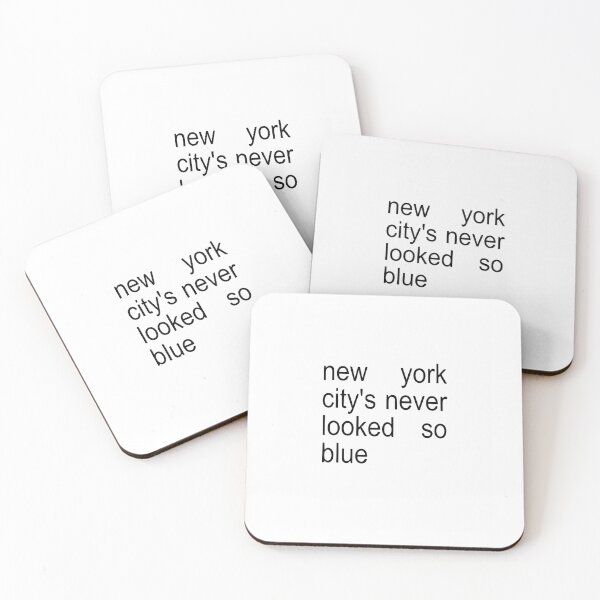 Item preview, New York Citys Never Looked So Blue designed and sold by Alesh-aLaboy.