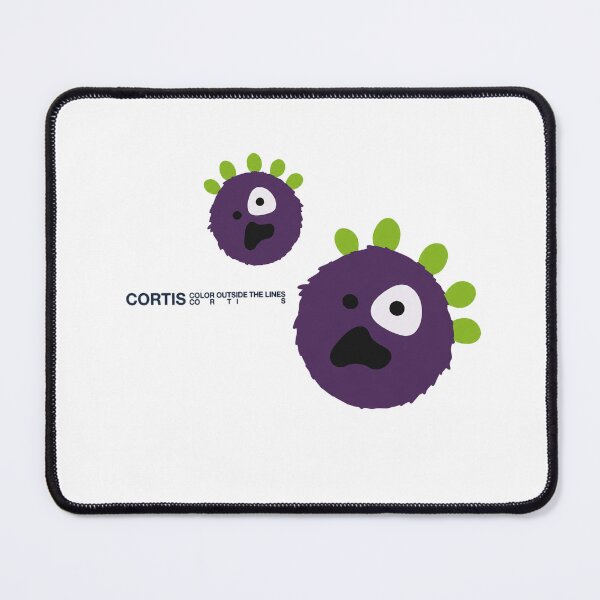 Item preview, CORTIS - Purple & Lime Furballs (Color Outside the Lines) designed and sold by moamaxshop.