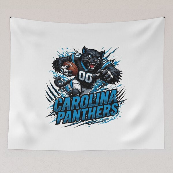 Item preview, Carolina Panthers Football Panther Mascot designed and sold by JosephMoo55679.