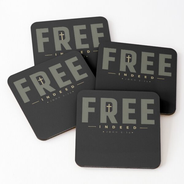 Item preview, Free Indeed John 8:36 designed and sold by Parallel Label .