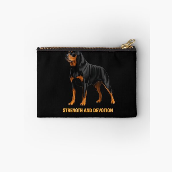 Item preview, Rottweiler Dog Strength and Devotion Vintage Design designed and sold by PrintGo26.
