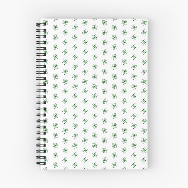 Item preview, Minimalist Dark Green Atom Shape Science Symbol designed and sold by pattern-archive.