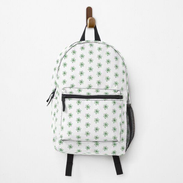 Item preview, Minimalist Dark Green Atom Shape Science Symbol designed and sold by pattern-archive.