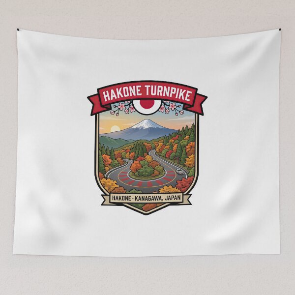 Item preview, Hakone Turnpike Japan Winding Road designed and sold by enzoade.