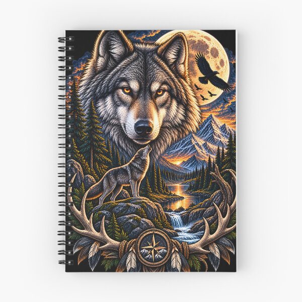 Item preview, Wolf Mountain Wilderness – Wildlife Adventure designed and sold by CreativeMindsetLab.