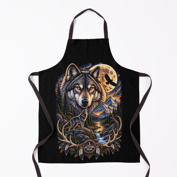 Item preview, Wolf Mountain Wilderness – Wildlife Adventure designed and sold by CreativeMindsetLab.