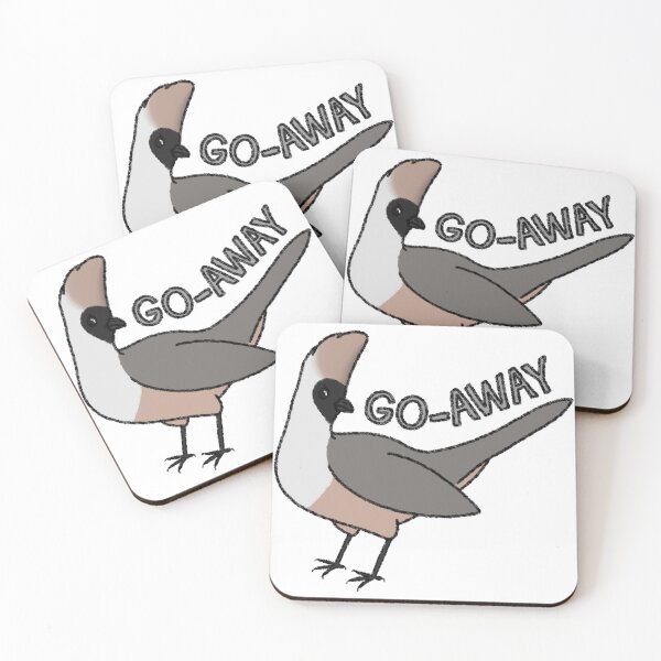 Item preview, Bare-Faced Go-Away-Bird designed and sold by GeneralGameBird.