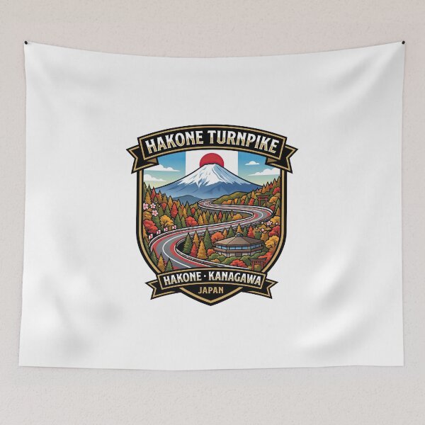 Item preview, Hakone Turnpike Japan Scenic Road designed and sold by enzoade.