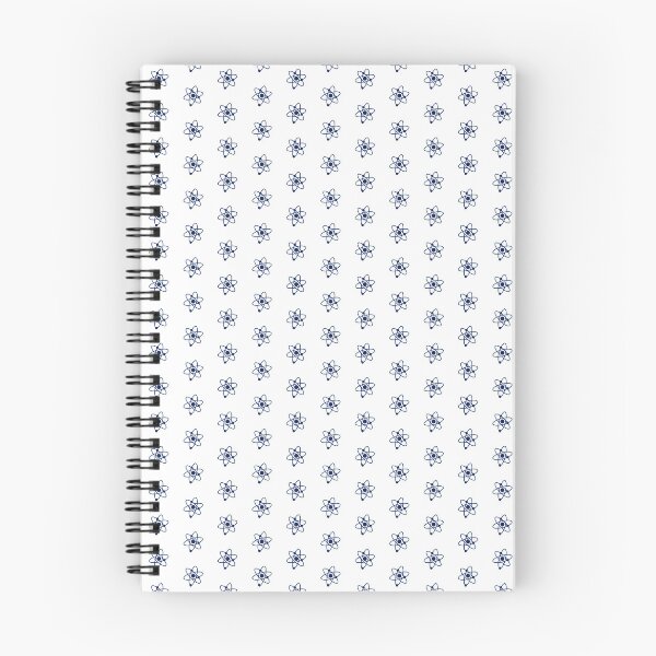 Item preview, Minimalist Navy Blue Atom Shape Science Symbol designed and sold by pattern-archive.