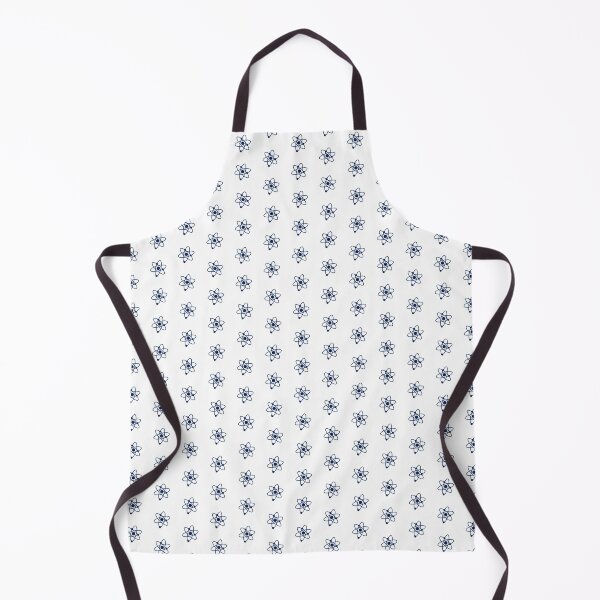 Item preview, Minimalist Navy Blue Atom Shape Science Symbol designed and sold by pattern-archive.