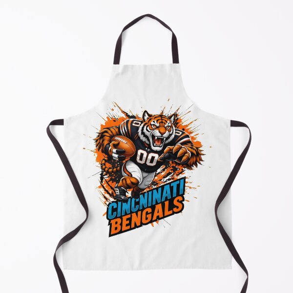 Item preview, Cincinnati Bengals Tiger Football Mascot designed and sold by JasonMack22804.
