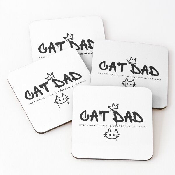 Item preview, Cat Dad Everything I Own Is Covered In Cat Hair Graffiti designed and sold by OlyvieArt.