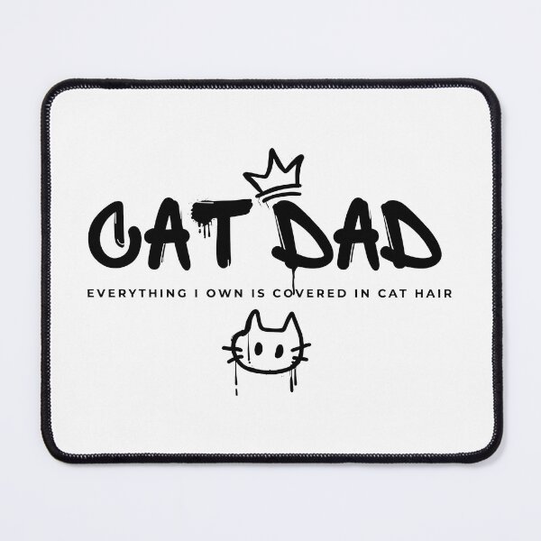 Item preview, Cat Dad Everything I Own Is Covered In Cat Hair Graffiti designed and sold by OlyvieArt.