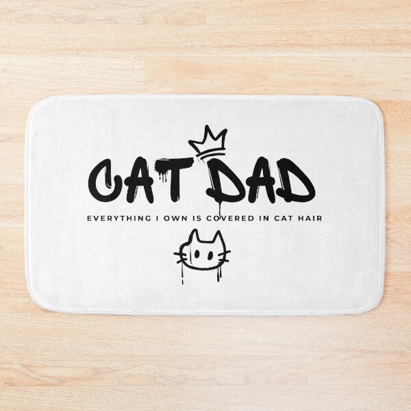 Item preview, Cat Dad Everything I Own Is Covered In Cat Hair Graffiti designed and sold by OlyvieArt.