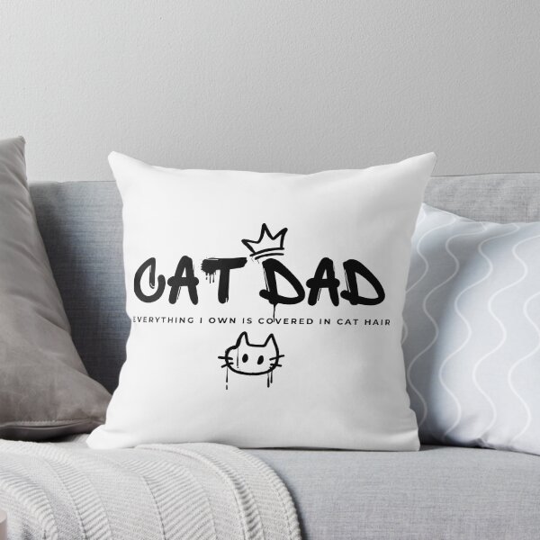 Item preview, Cat Dad Everything I Own Is Covered In Cat Hair Graffiti designed and sold by OlyvieArt.