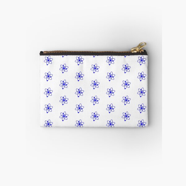 Item preview, Minimalist Blue Atom Shape Science Symbol designed and sold by pattern-archive.