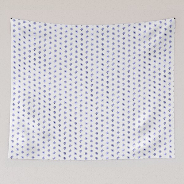 Item preview, Minimalist Blue Atom Shape Science Symbol designed and sold by pattern-archive.