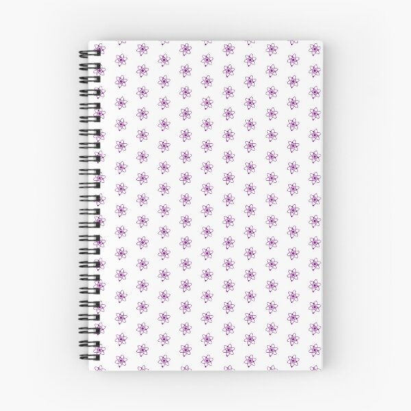 Item preview, Minimalist Purple Atom Shape Science Symbol designed and sold by pattern-archive.