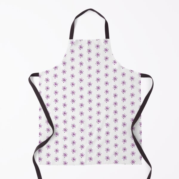 Item preview, Minimalist Purple Atom Shape Science Symbol designed and sold by pattern-archive.