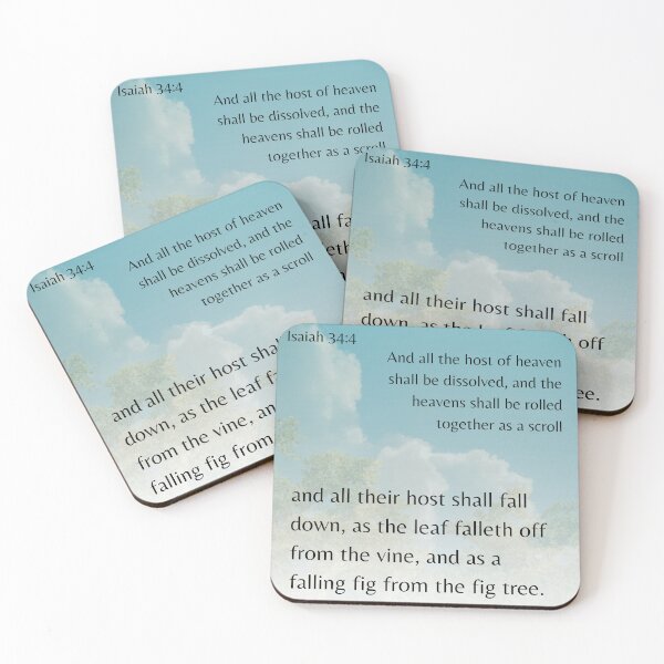 Item preview, Isaiah 34:4 designed and sold by Undonemadenew.