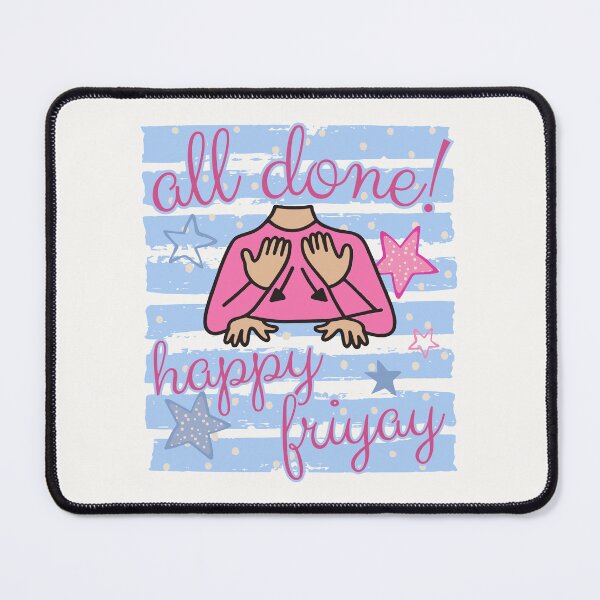 Item preview, All Done Happy Friyay Special Education Matching Staff Teacher designed and sold by ciaro-media.
