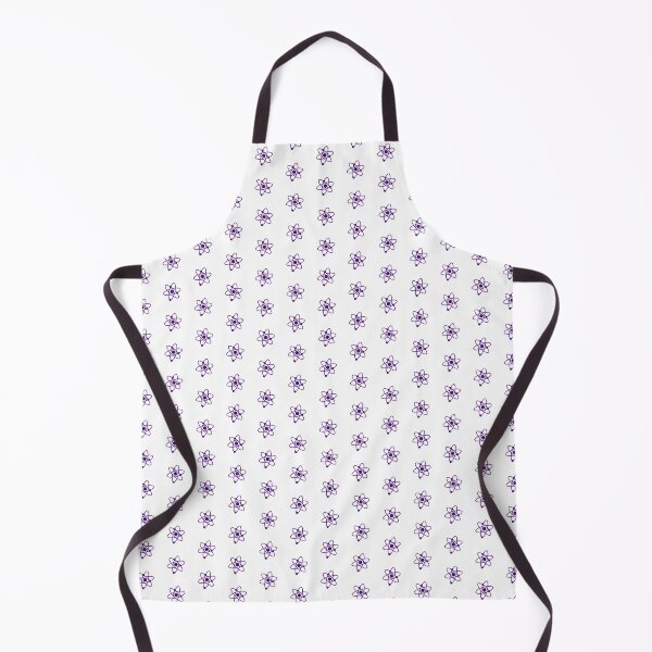 Item preview, Minimalist Dark Purple Atom Shape Science Symbol designed and sold by pattern-archive.