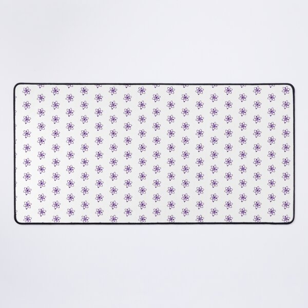 Item preview, Minimalist Dark Purple Atom Shape Science Symbol designed and sold by pattern-archive.