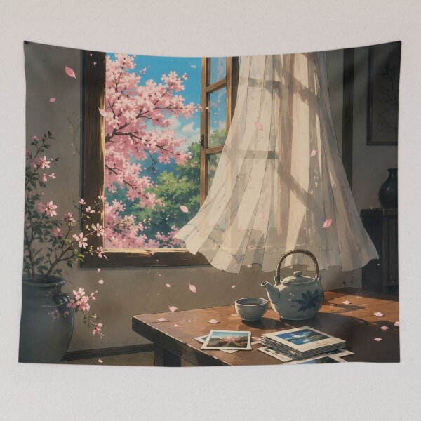 Item preview, Lofi Art: Drifting Petals designed and sold by bapupa.
