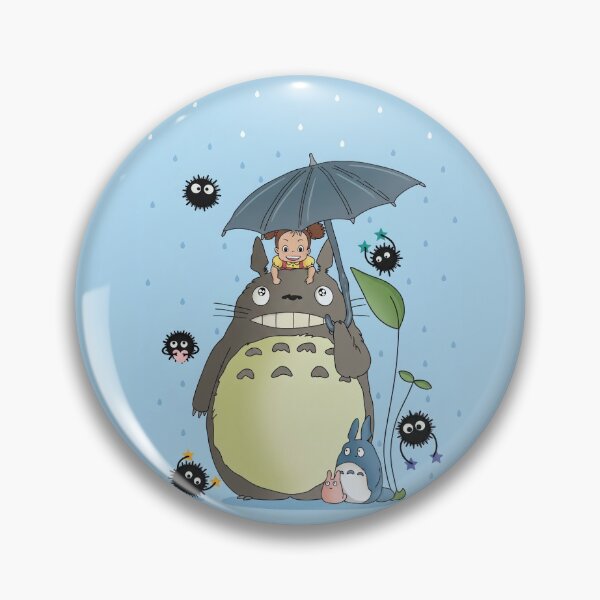 Item preview, My Neighbor Totoro with Mei and Soot Sprites designed and sold by GITTERLU.