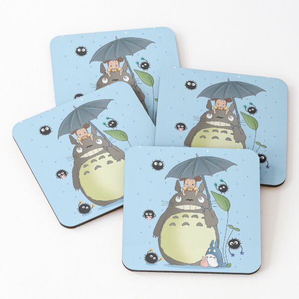 Item preview, My Neighbor Totoro with Mei and Soot Sprites designed and sold by GITTERLU.