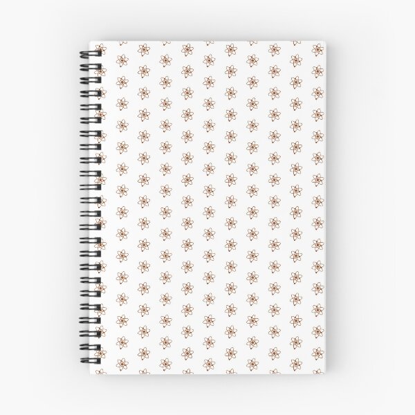Item preview, Minimalist Brown Atom Shape Science Symbol designed and sold by pattern-archive.