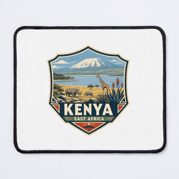 Item preview, Kenya East Africa African Safari Wildlife Travel Souvenir designed and sold by Simsimah26Parks.
