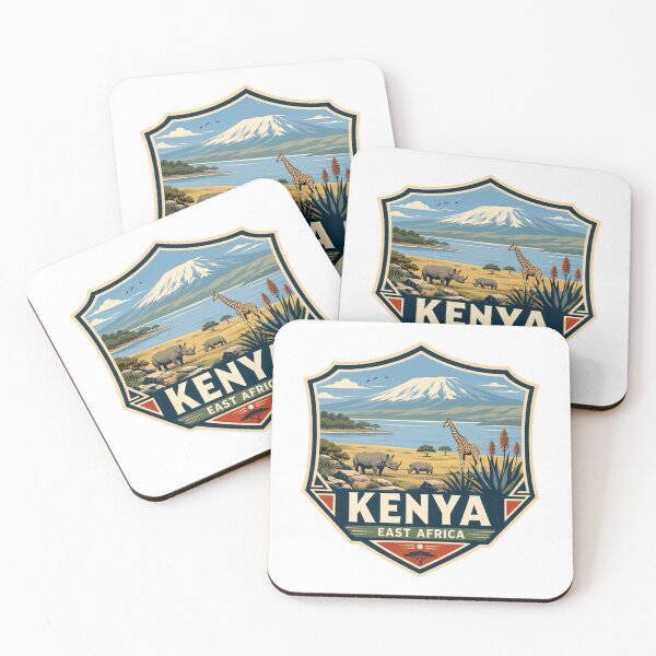 Item preview, Kenya East Africa African Safari Wildlife Travel Souvenir designed and sold by Simsimah26Parks.